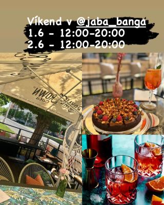 Tento víkend bude pro vás naše nová zahrádka otevřena☀️ Přijďte ji omrknout a dát si aperol, gin s tonikem a nebo čepované...